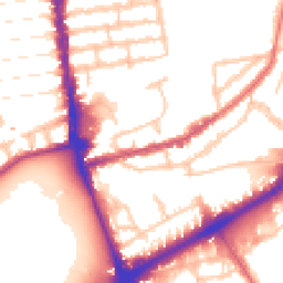 Daytime road noise heatmap for N4 1LT