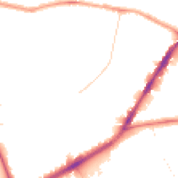 Night-time road noise heatmap for N4 1NN