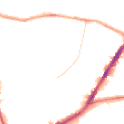 Night-time road noise heatmap for N4 1PD