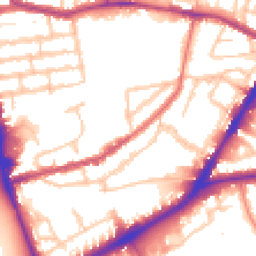 Daytime road noise heatmap for N4 1PU