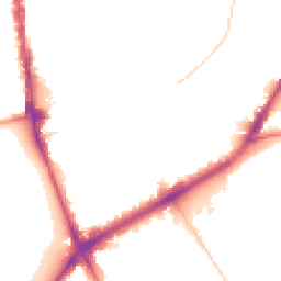 Night-time road noise heatmap for N4 1QF