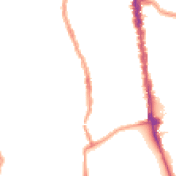 Night-time road noise heatmap for N4 1RG
