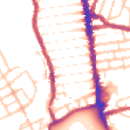 Daytime road noise heatmap for N4 1RP