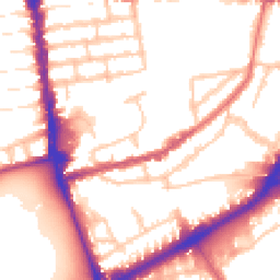 Daytime road noise heatmap for N4 1UD