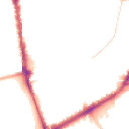 Night-time road noise heatmap for N4 1UD