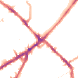 Night-time road noise heatmap for N4 2DQ