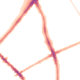 Night-time road noise heatmap for N4 2DT