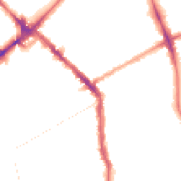 Night-time road noise heatmap for N4 2DX