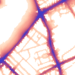 Daytime road noise heatmap for N4 2EG