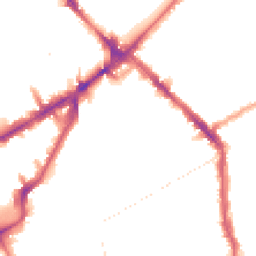 Night-time road noise heatmap for N4 2EW