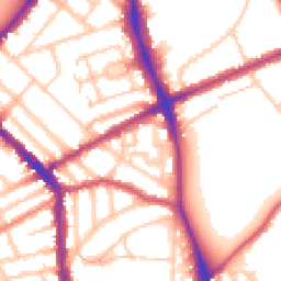 Daytime road noise heatmap for N4 2GW