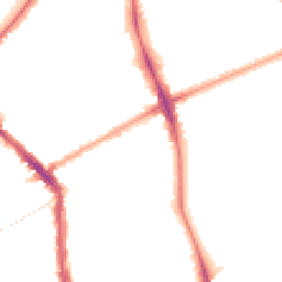 Night-time road noise heatmap for N4 2GW
