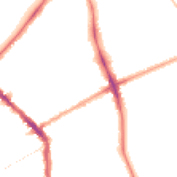 Night-time road noise heatmap for N4 2HS