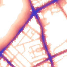 Daytime road noise heatmap for N4 2LH