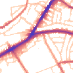 Daytime road noise heatmap for N4 2ND