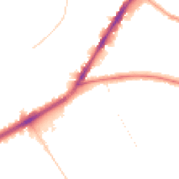 Night-time road noise heatmap for N4 2ND