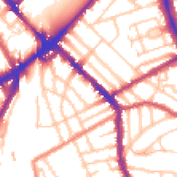 Daytime road noise heatmap for N4 2PD