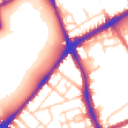 Daytime road noise heatmap for N4 2PS