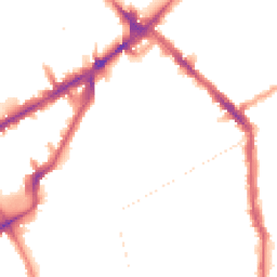Night-time road noise heatmap for N4 2QE