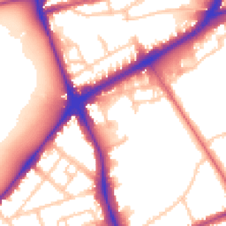 Daytime road noise heatmap for N4 2QF