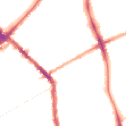 Night-time road noise heatmap for N4 2SS