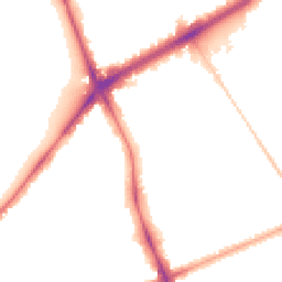 Night-time road noise heatmap for N4 2ZF