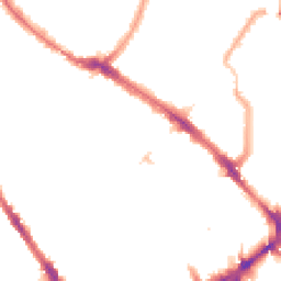 Night-time road noise heatmap for N4 3AZ