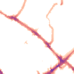 Night-time road noise heatmap for N4 3EH