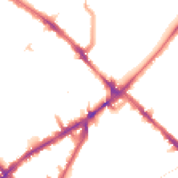 Night-time road noise heatmap for N4 3FU