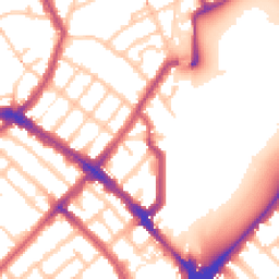 Daytime road noise heatmap for N4 3HA