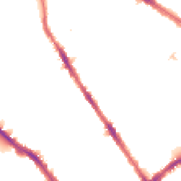 Night-time road noise heatmap for N4 3HJ