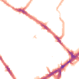 Night-time road noise heatmap for N4 3HY