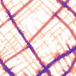 Daytime road noise heatmap for N4 3LJ