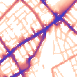 Daytime road noise heatmap for N4 3NY