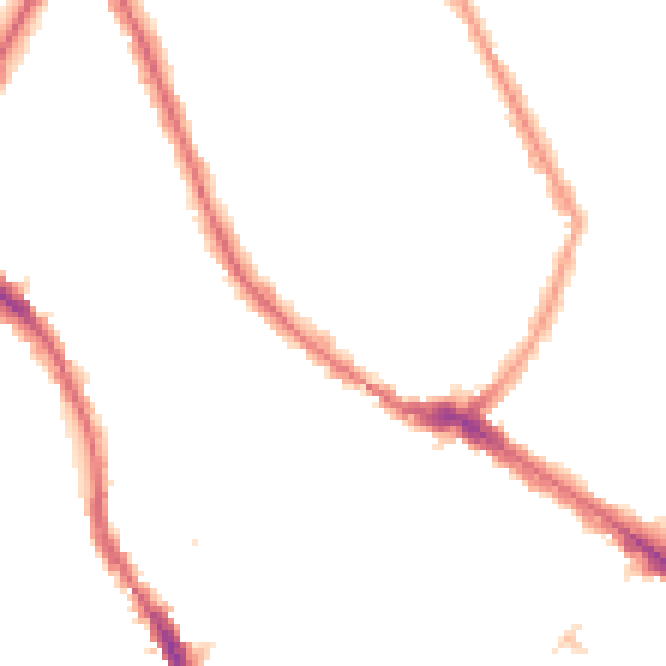 Night-time road noise heatmap for N4 4AT