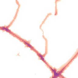 Night-time road noise heatmap for N4 4DA