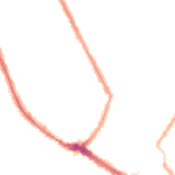 Night-time road noise heatmap for N4 4DX
