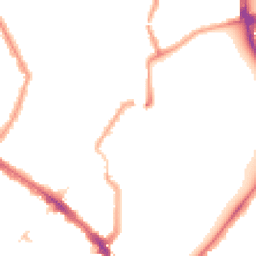 Night-time road noise heatmap for N4 4NA