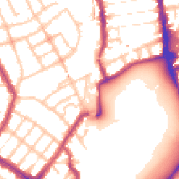 Daytime road noise heatmap for N4 4PD