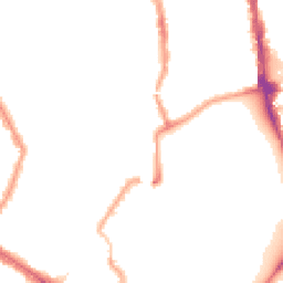 Night-time road noise heatmap for N4 4PD