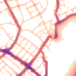Daytime road noise heatmap for N4 4PJ