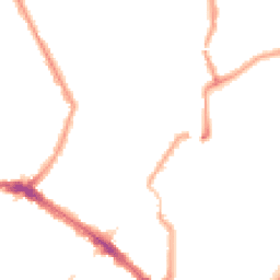 Night-time road noise heatmap for N4 4PJ
