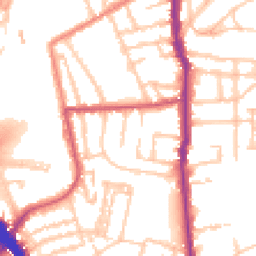Daytime road noise heatmap for N5 1AF