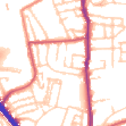 Daytime road noise heatmap for N5 1AH