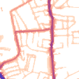 Daytime road noise heatmap for N5 1AJ