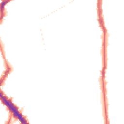 Night-time road noise heatmap for N5 1AP