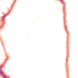 Night-time road noise heatmap for N5 1AT