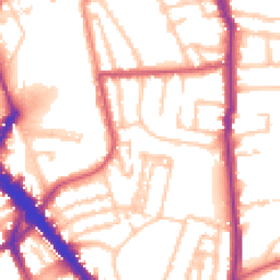Daytime road noise heatmap for N5 1AW