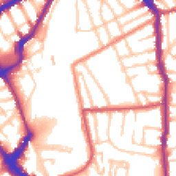 Daytime road noise heatmap for N5 1AZ