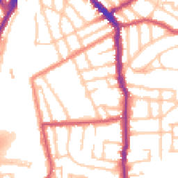 Daytime road noise heatmap for N5 1BP